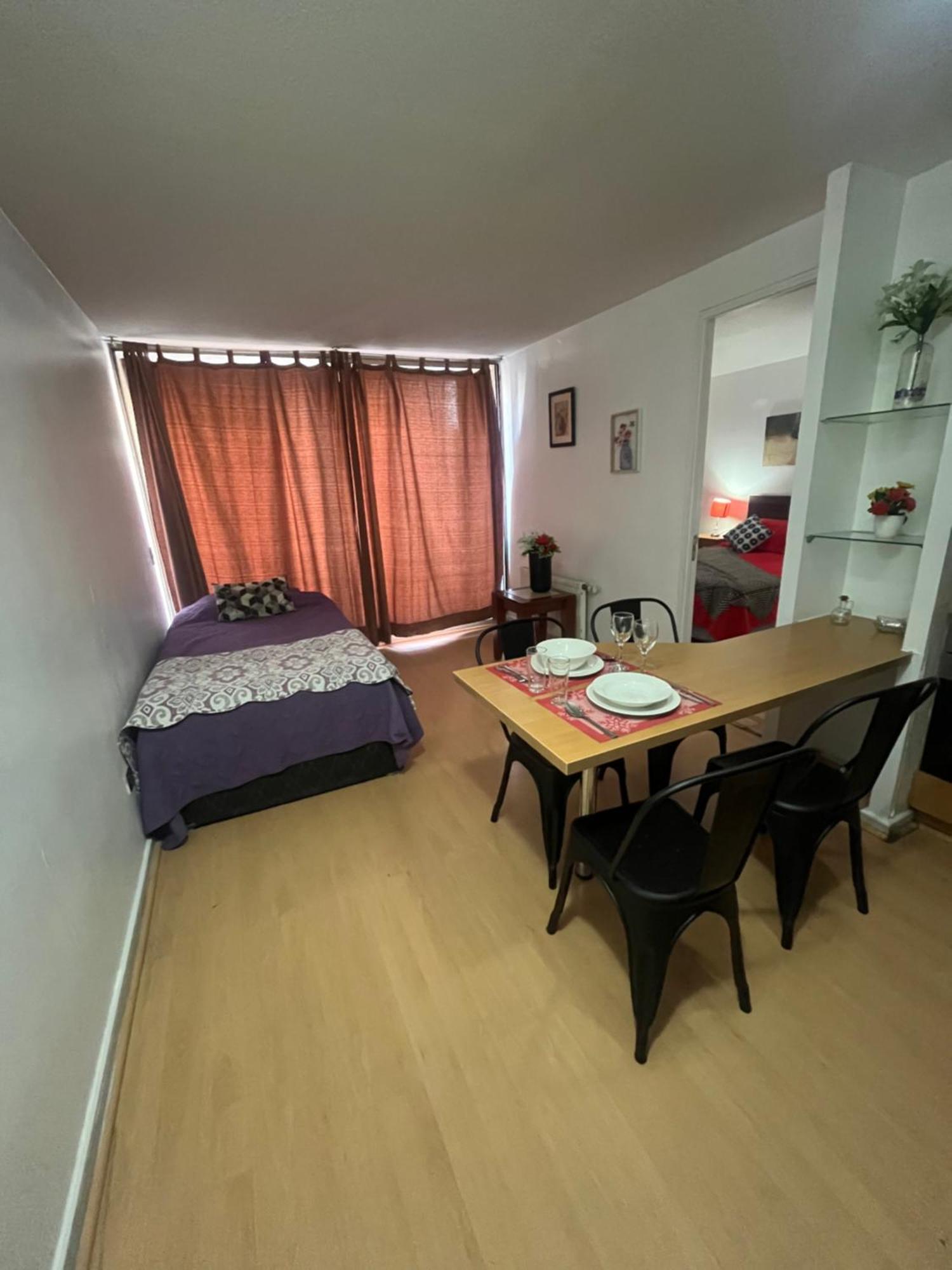 Apartmán Amoblados Guscar Santiago de Chile Exteriér fotografie