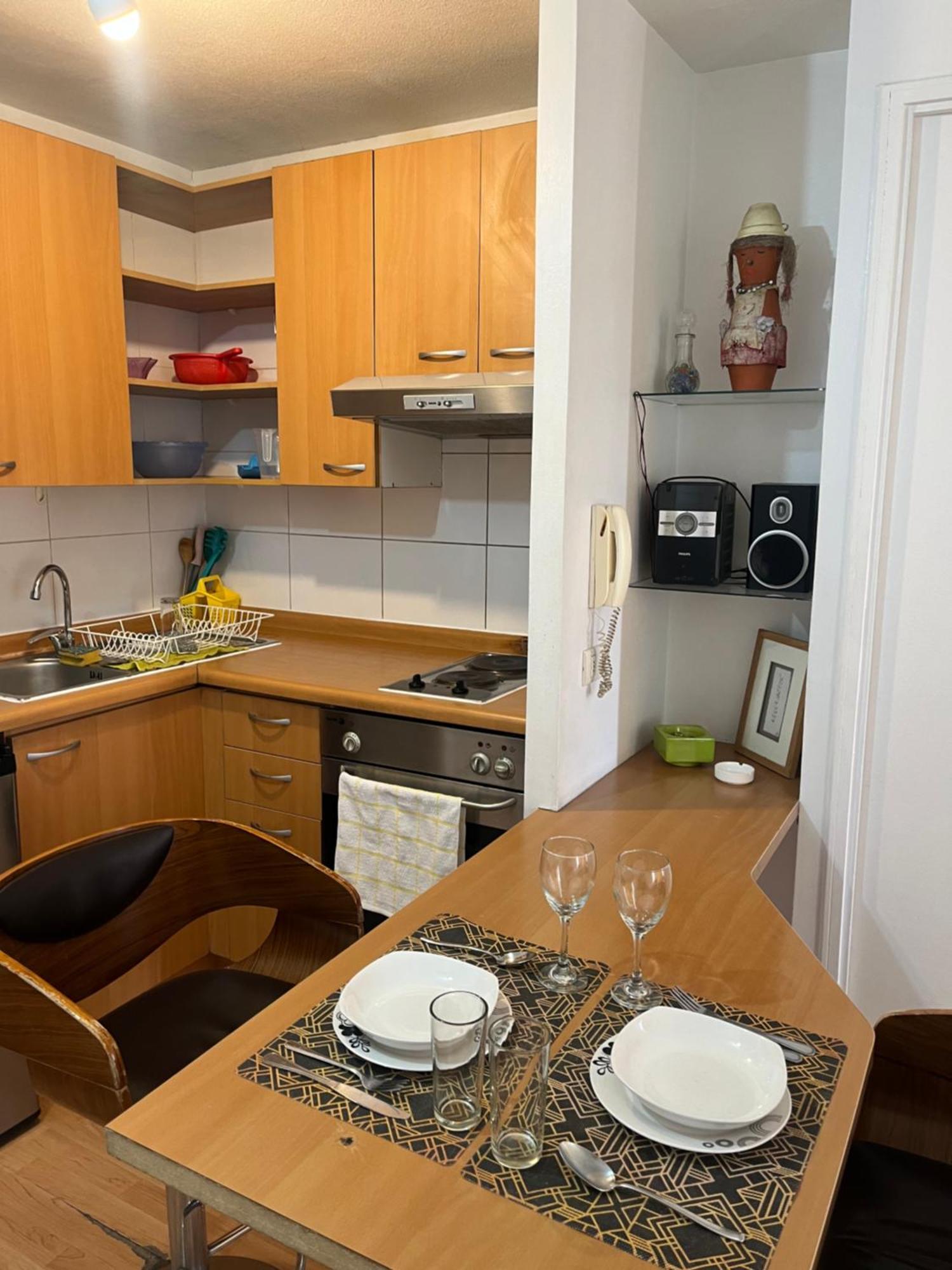 Apartmán Amoblados Guscar Santiago de Chile Exteriér fotografie