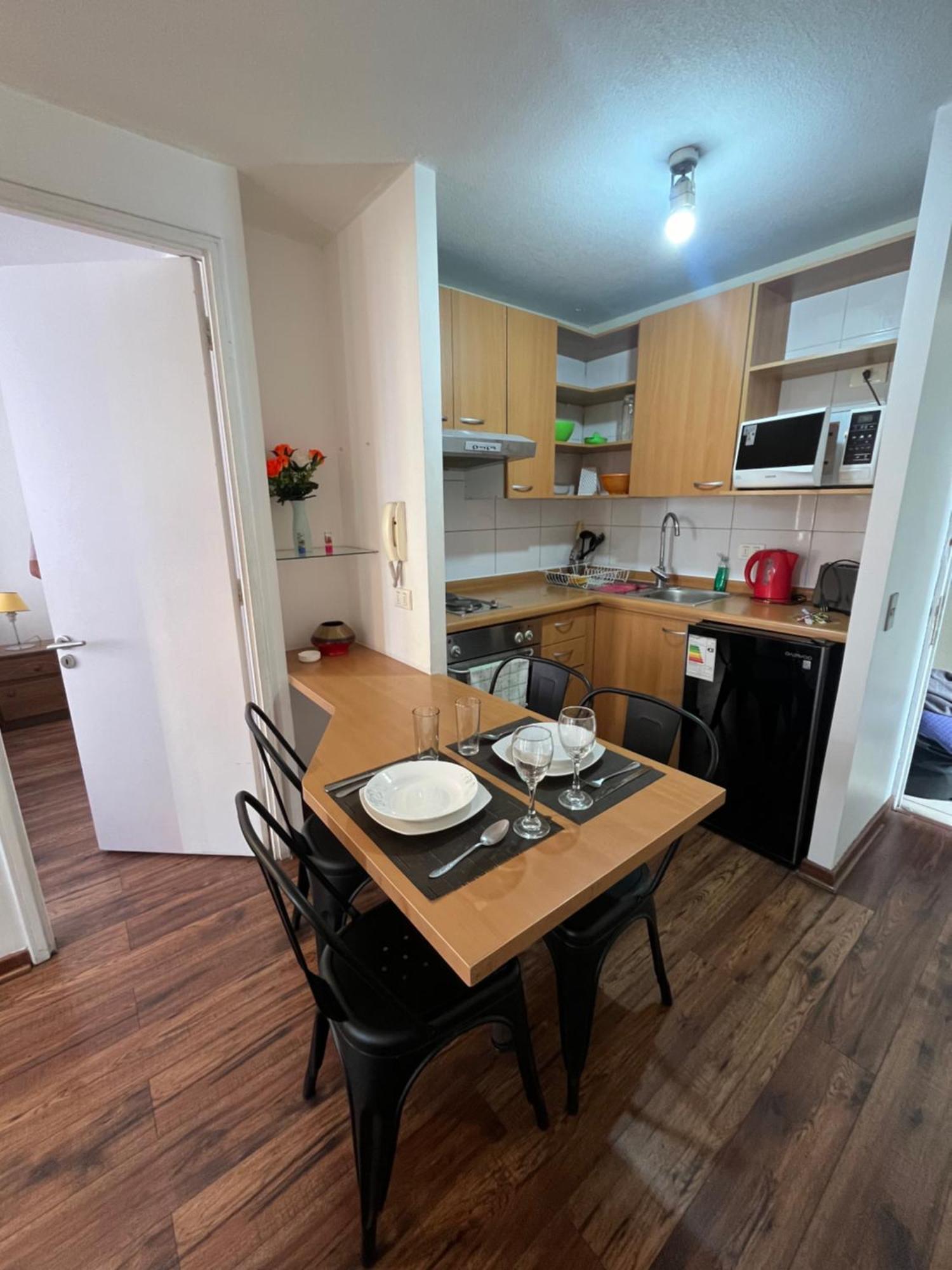Apartmán Amoblados Guscar Santiago de Chile Exteriér fotografie