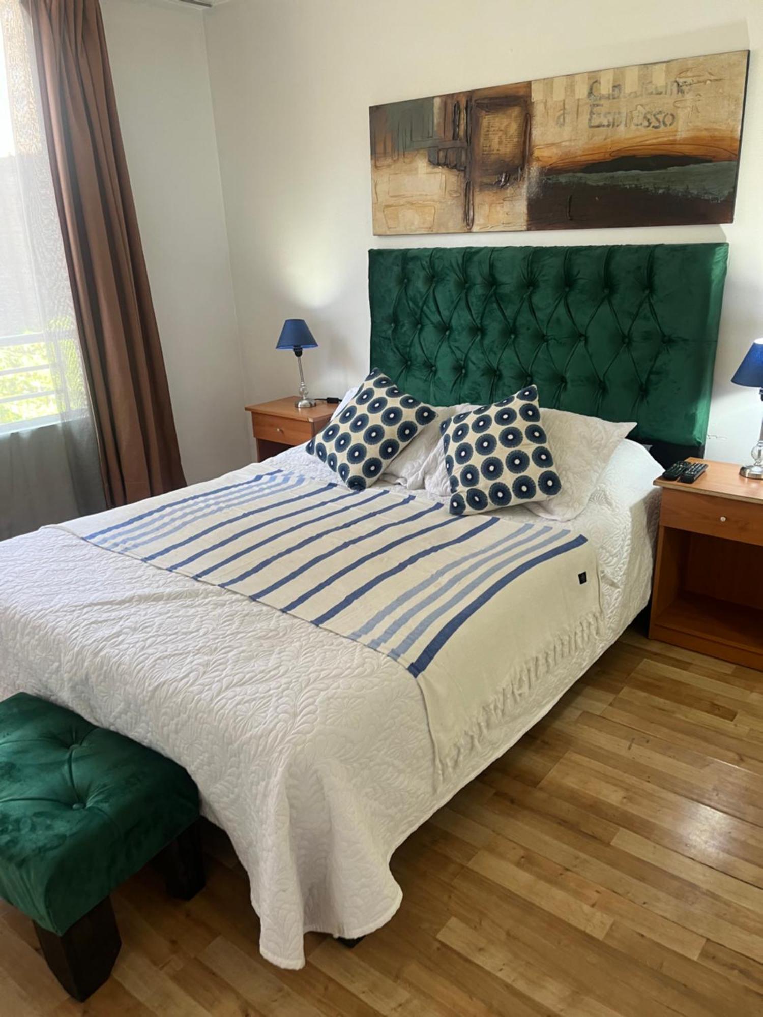 Apartmán Amoblados Guscar Santiago de Chile Exteriér fotografie