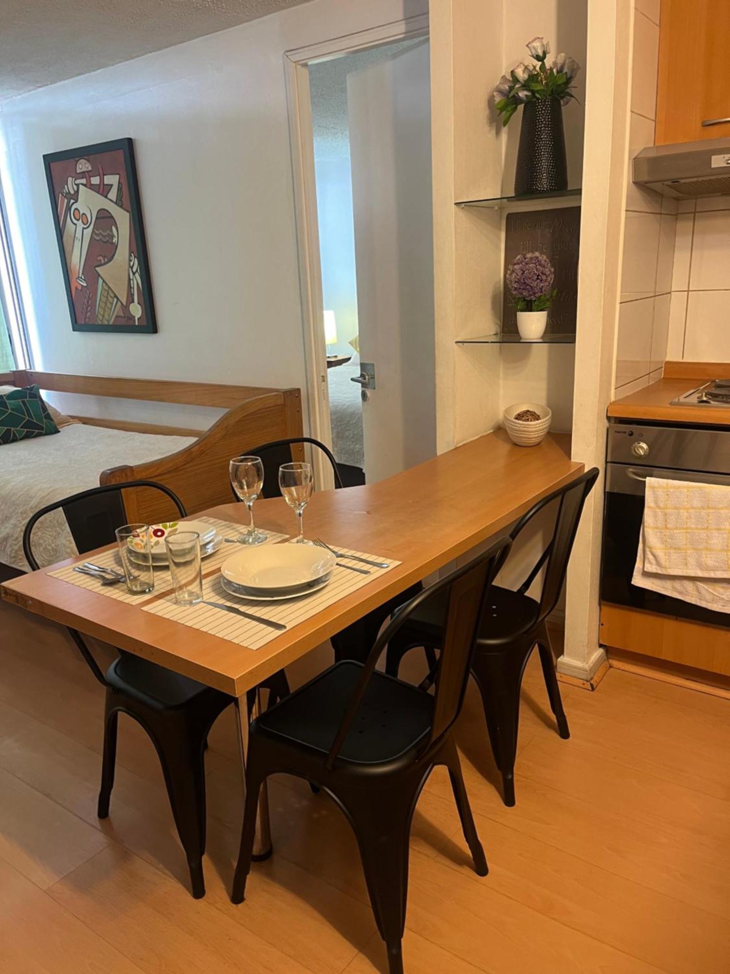 Apartmán Amoblados Guscar Santiago de Chile Exteriér fotografie